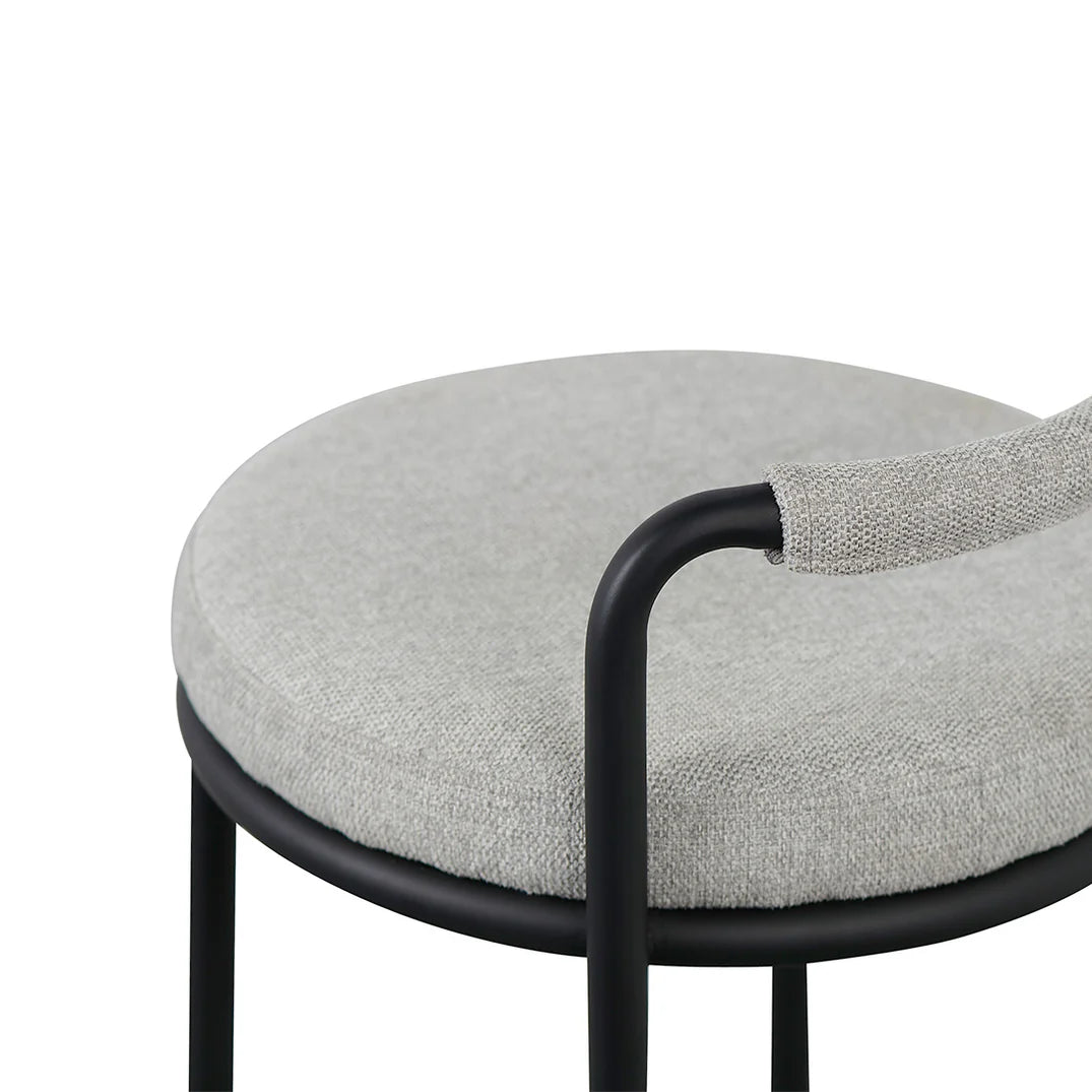 Oxford Barstool - Light Grey