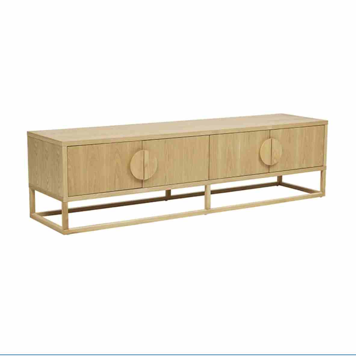 Ben Entertainment Unit - Natural Ash