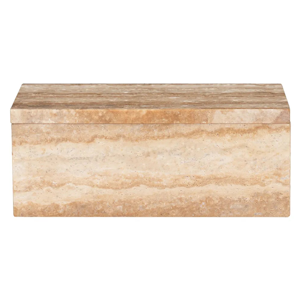 Odine Storage Box - Large Travertine