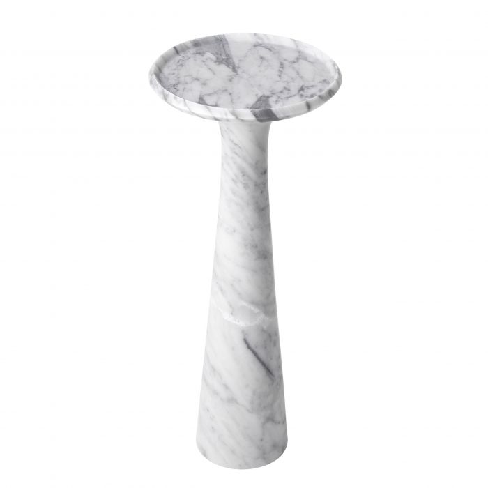 Pompano Marble Side Table / High