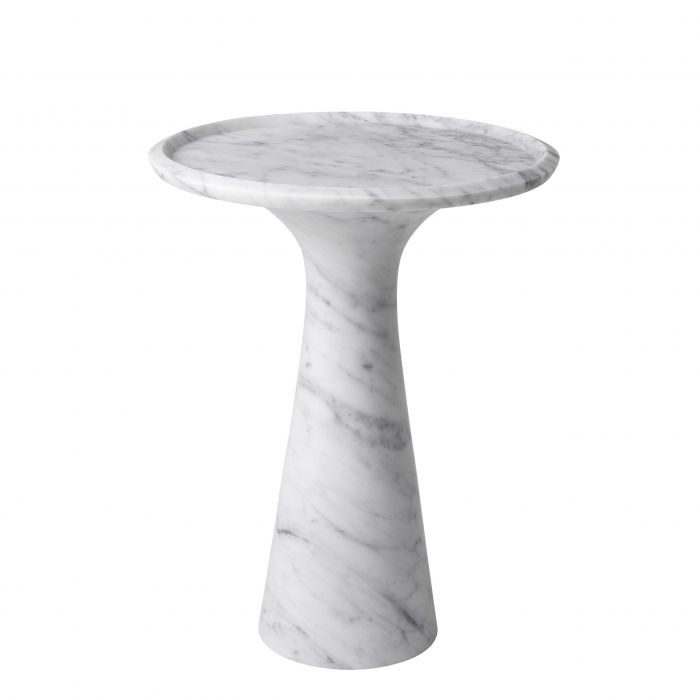 Pompano Marble Side Table / Low