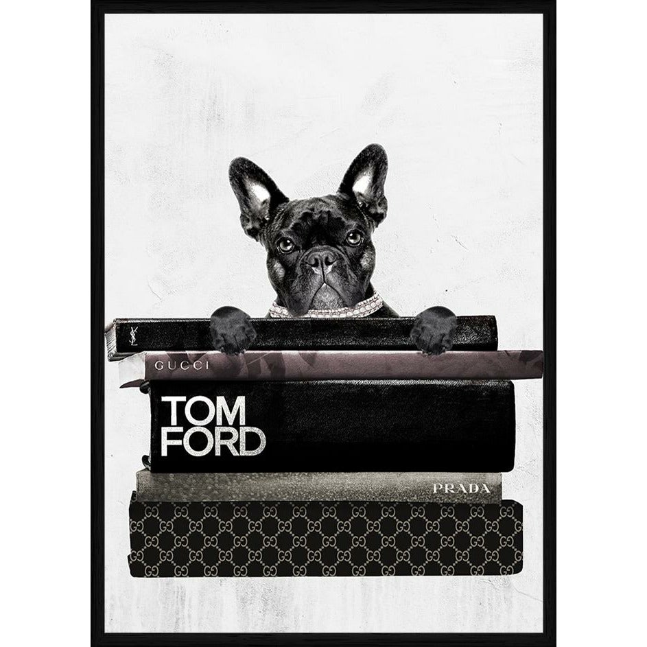 Fashion Paw Print on Glass