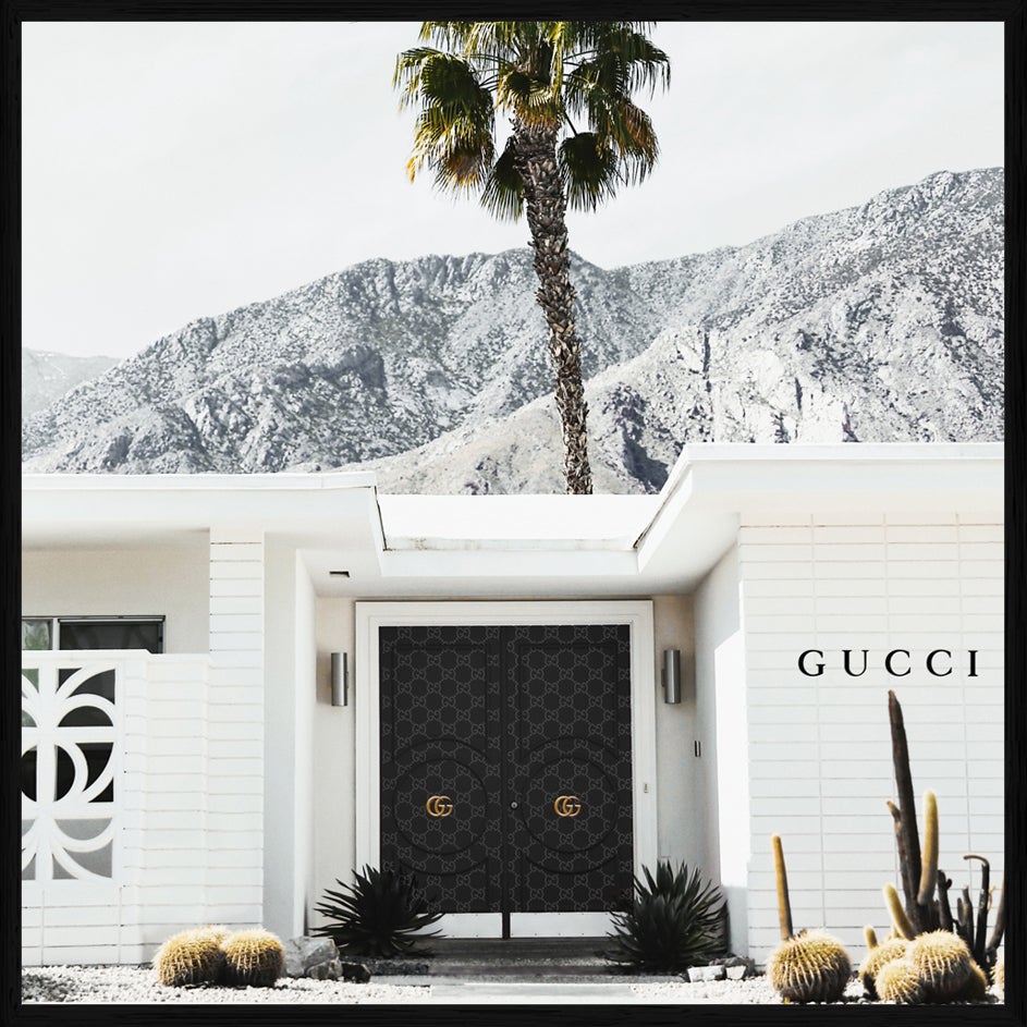 Marmont Doors Print on Glass
