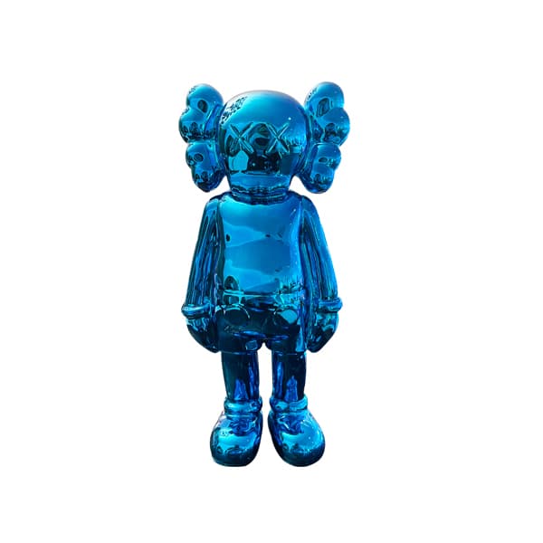 Blueful Kaws Statue