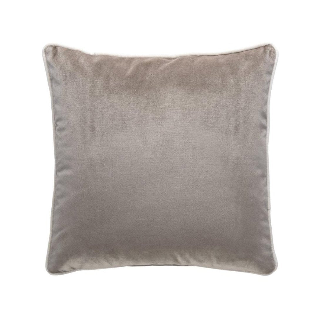 MM01 White Piping Cushion - Grey