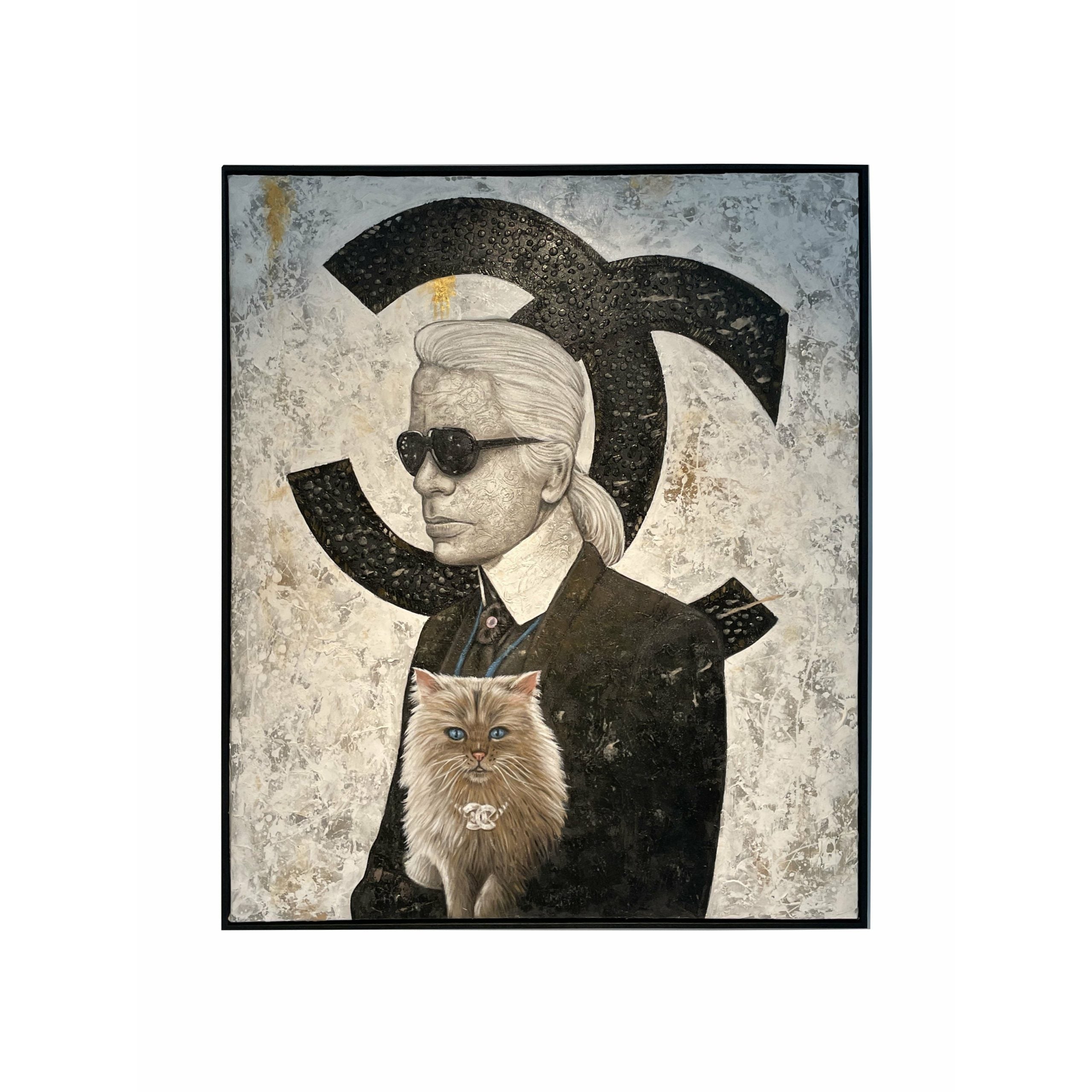 Karl Lagerfeld Framed Canvas Wall Art