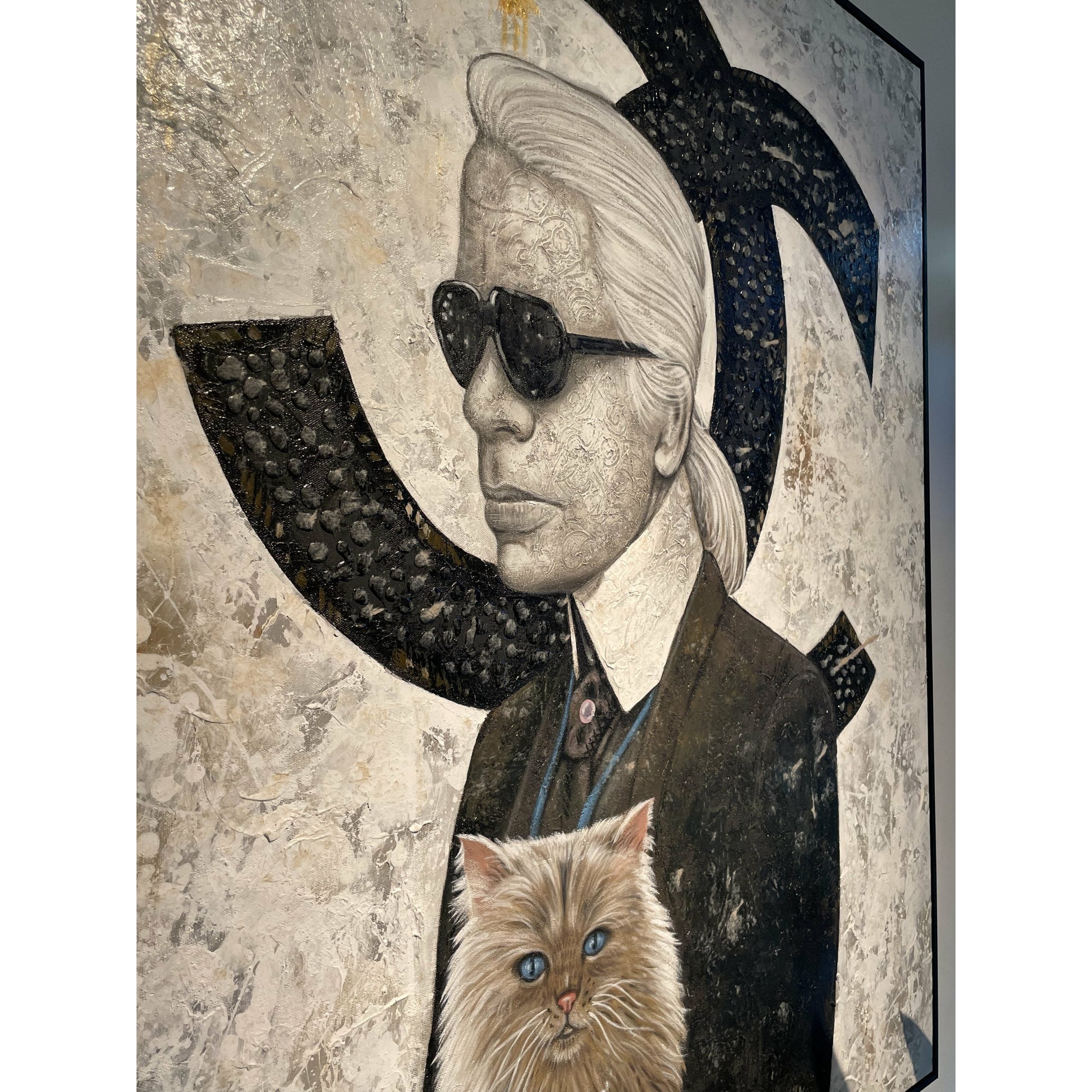 Karl Lagerfeld Framed Canvas Wall Art