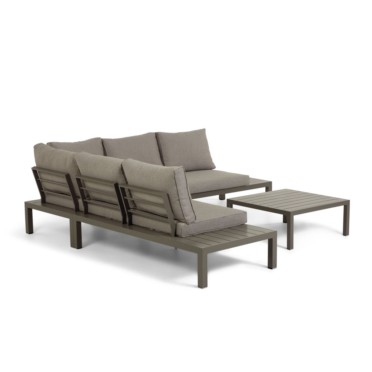 Duka Outdoor Sofa & Coffee Table Set