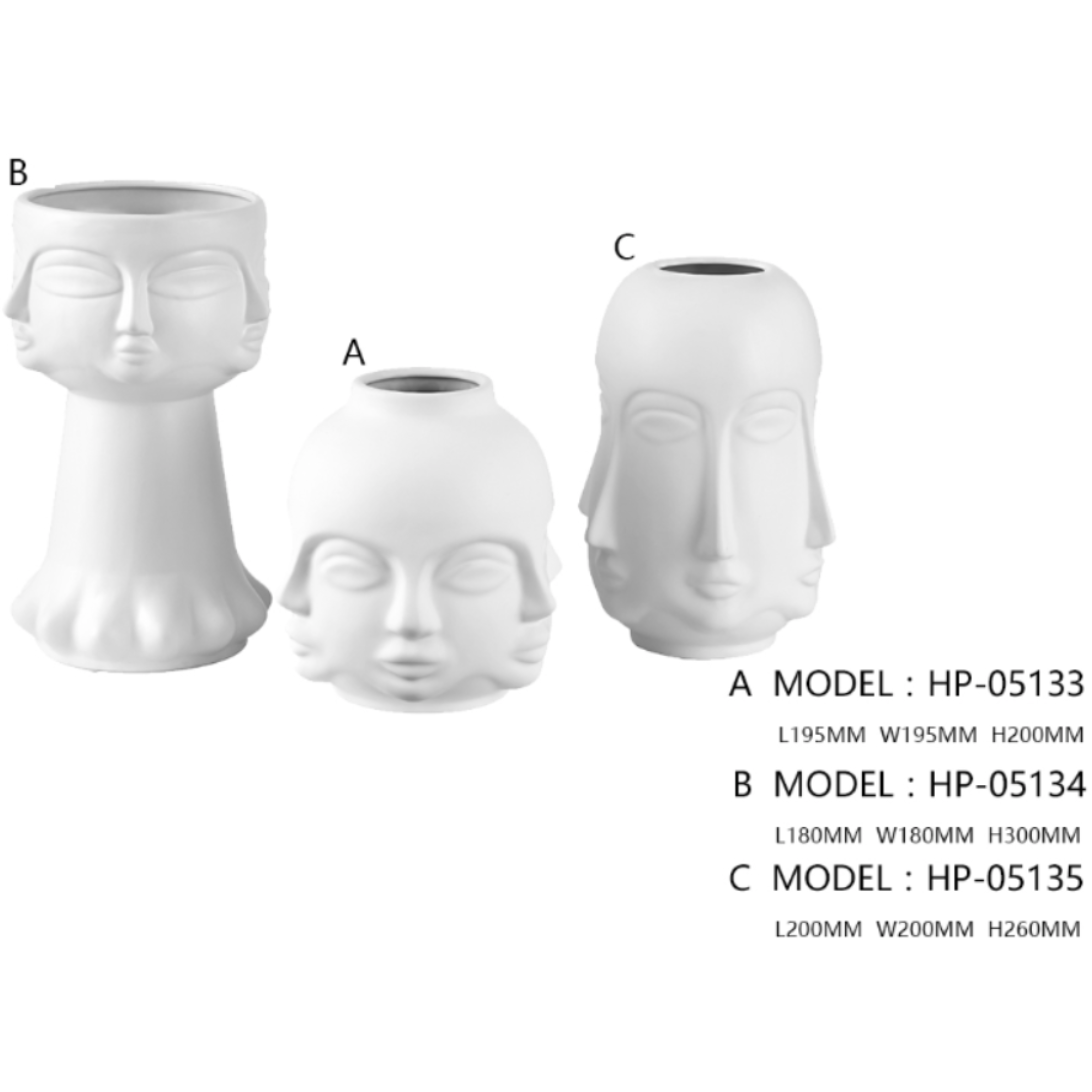 Million Face Vase