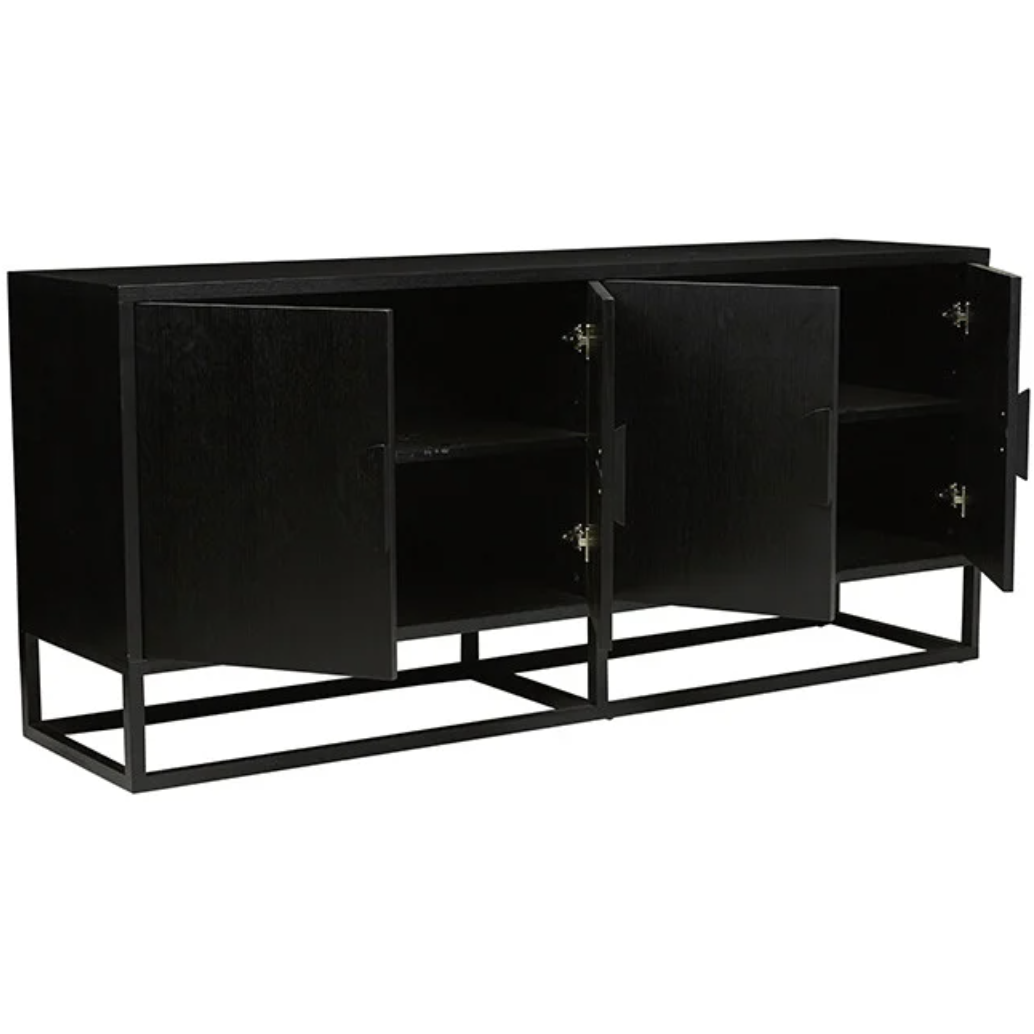 Ben Buffet Credenza - Black