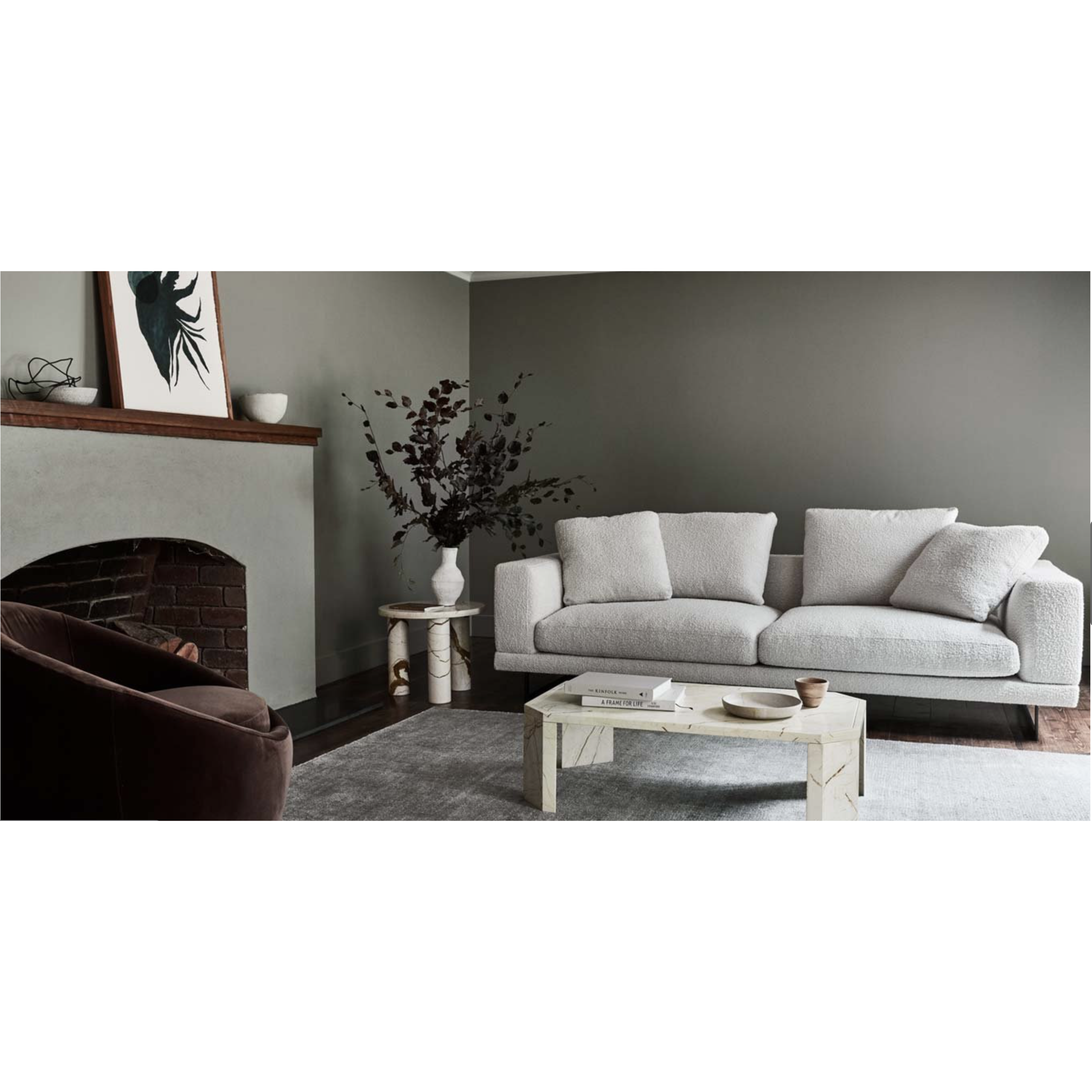 Ellery Legacy Marble Coffee Table