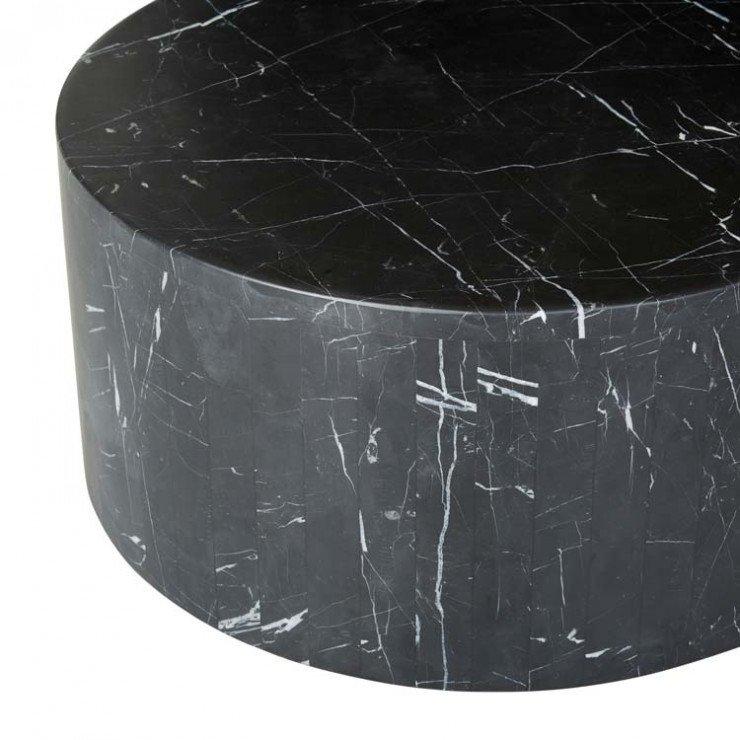 Ellery Block Oval Coffee Table