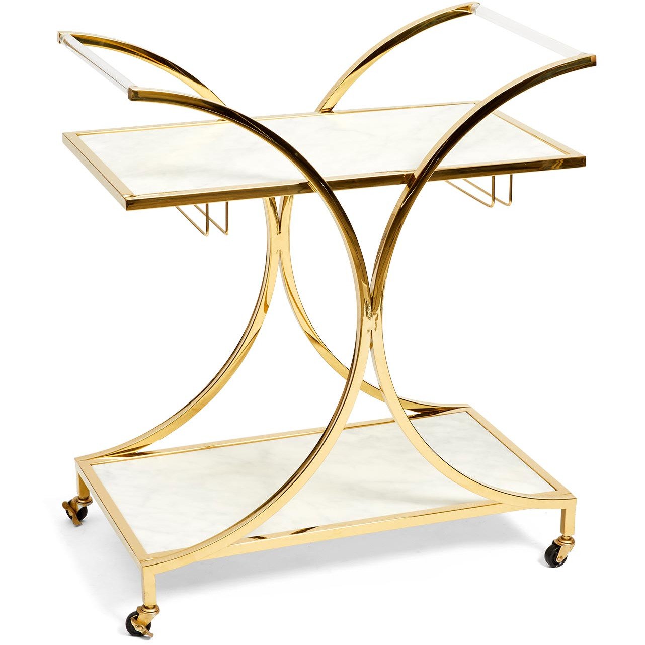 Globo Marble Bar Cart