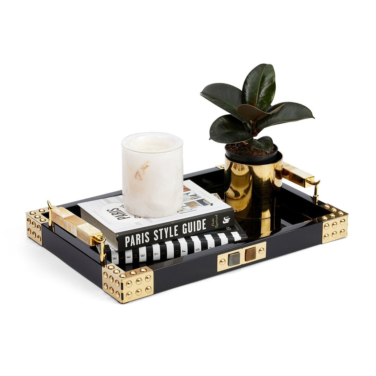 Black Agate Tray
