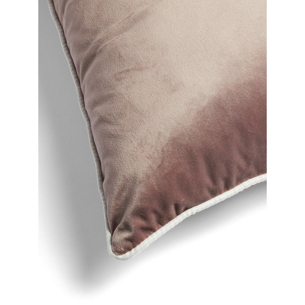 MM01 White Piping Cushion - Rose