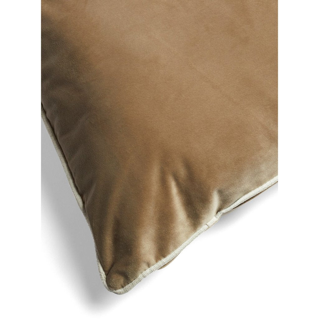 MM01 White Piping Cushion - Muse Grey