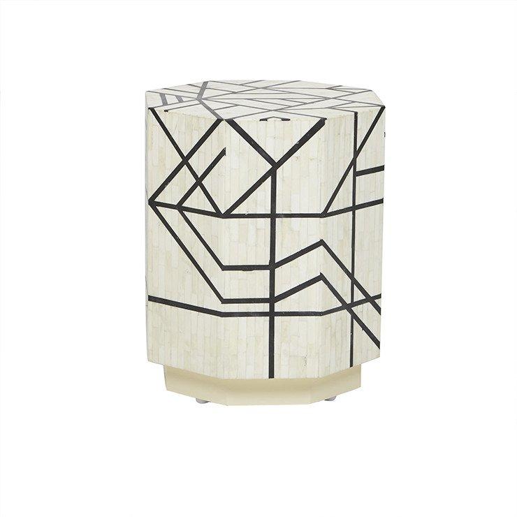 Taj Bone Abstract Side Table