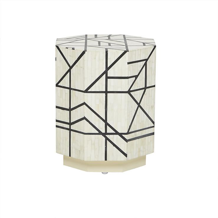 Taj Bone Abstract Side Table
