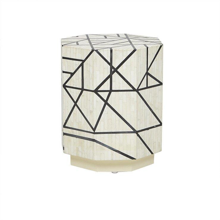 Taj Bone Abstract Side Table