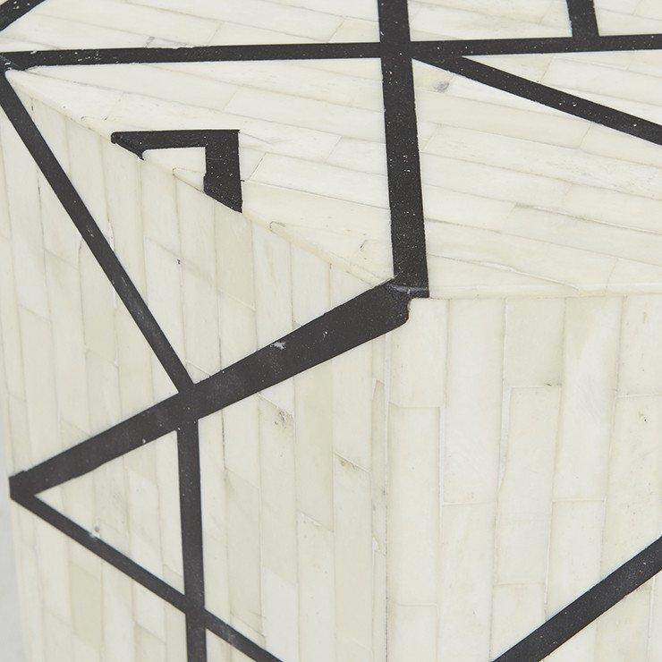 Taj Bone Abstract Side Table