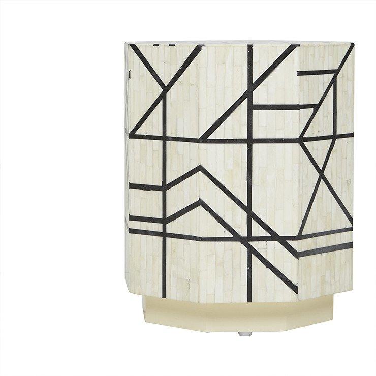 Taj Bone Abstract Side Table