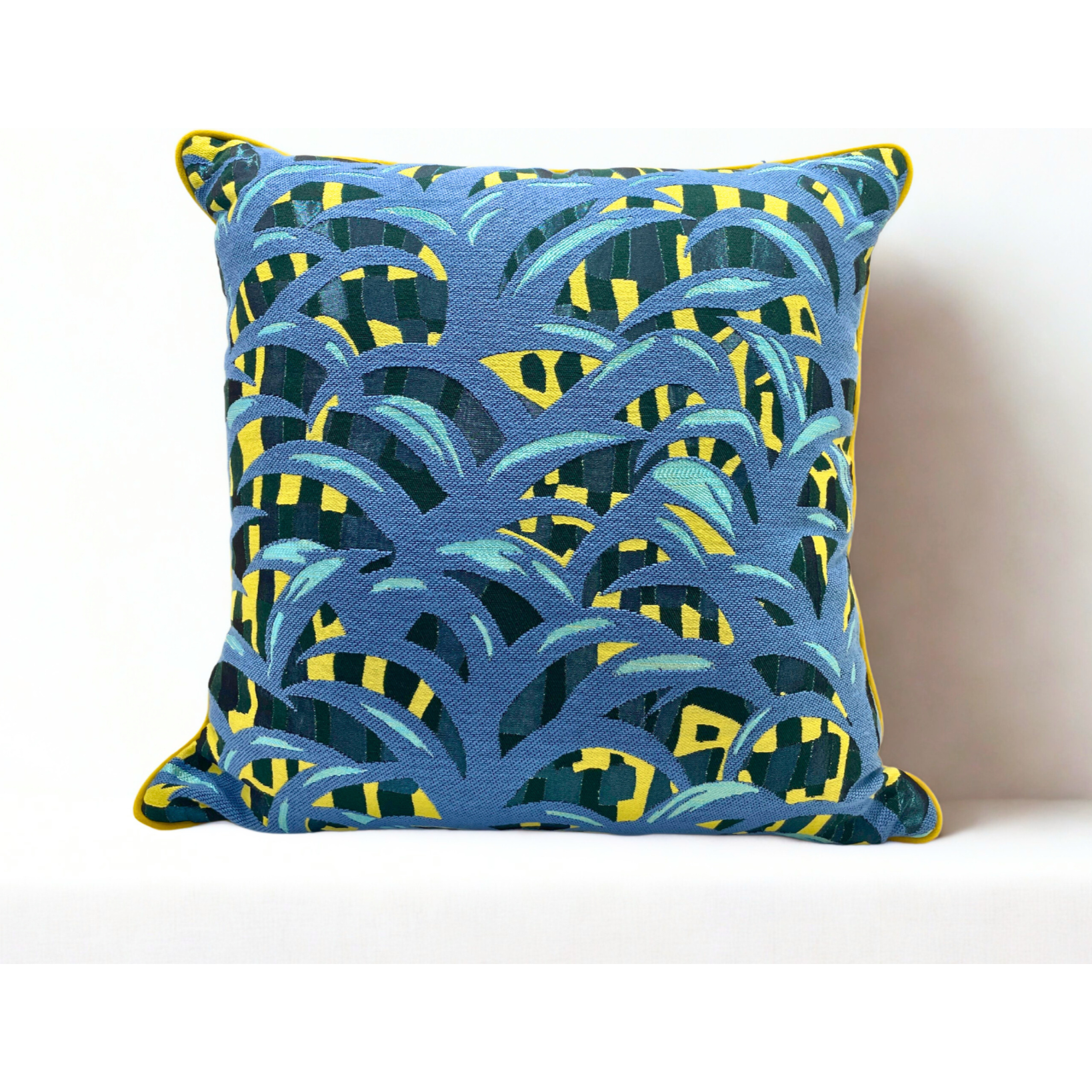 Blue Fern Cushion