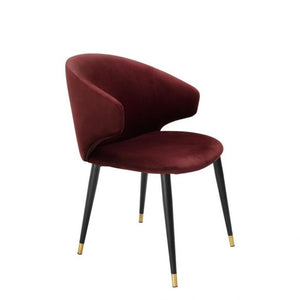 Pluto Dining Chair - Burgandy