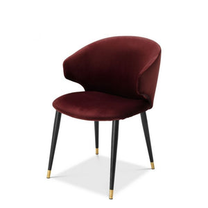 Pluto Dining Chair - Burgandy