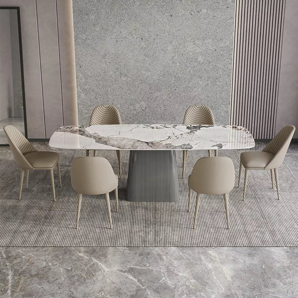 Lansell Dining Table - Stone