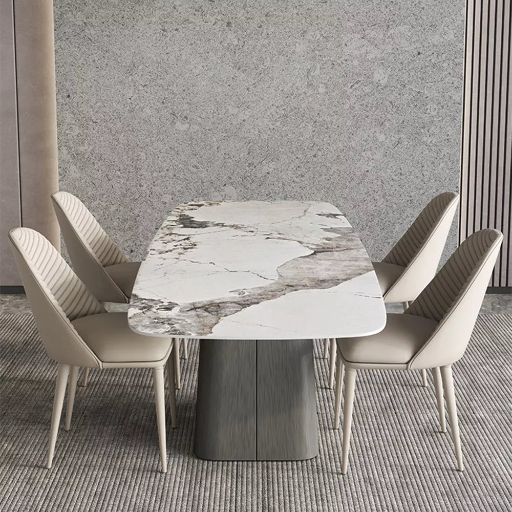 Lansell Dining Table - Stone