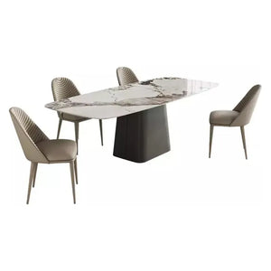 Lansell Dining Table - Stone