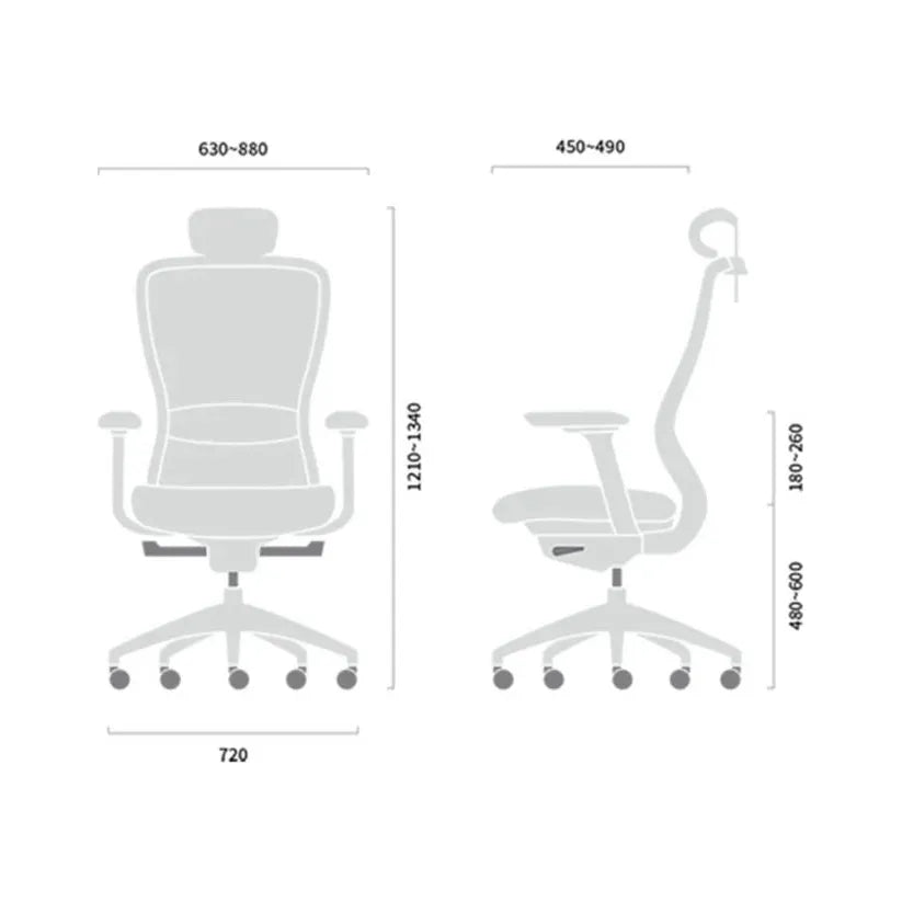 UFOU VX Ergonomic Office Chair Mesh Work Computer Gaming Designer - Lion