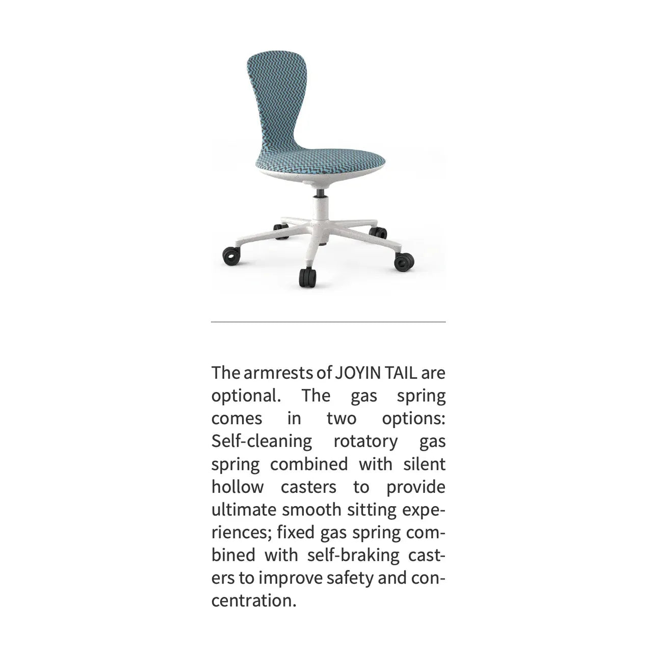 UFOU Joyin Tail Designer Ergonomic Chair - Whale