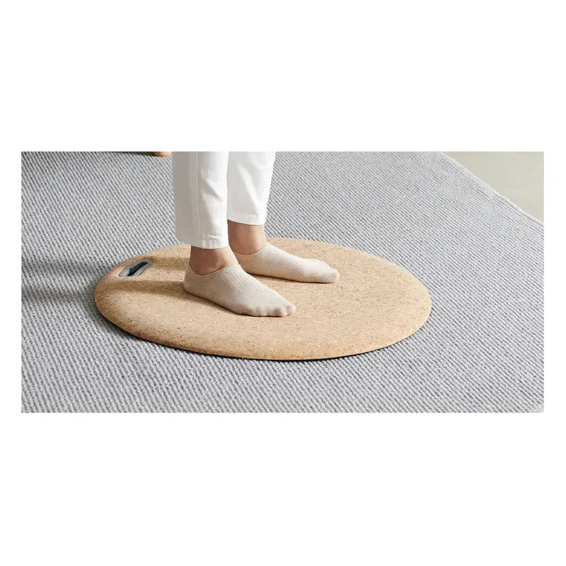 UFOU Designer Anti Fatigue Cork Standing Desk Mat for Home Office Premium