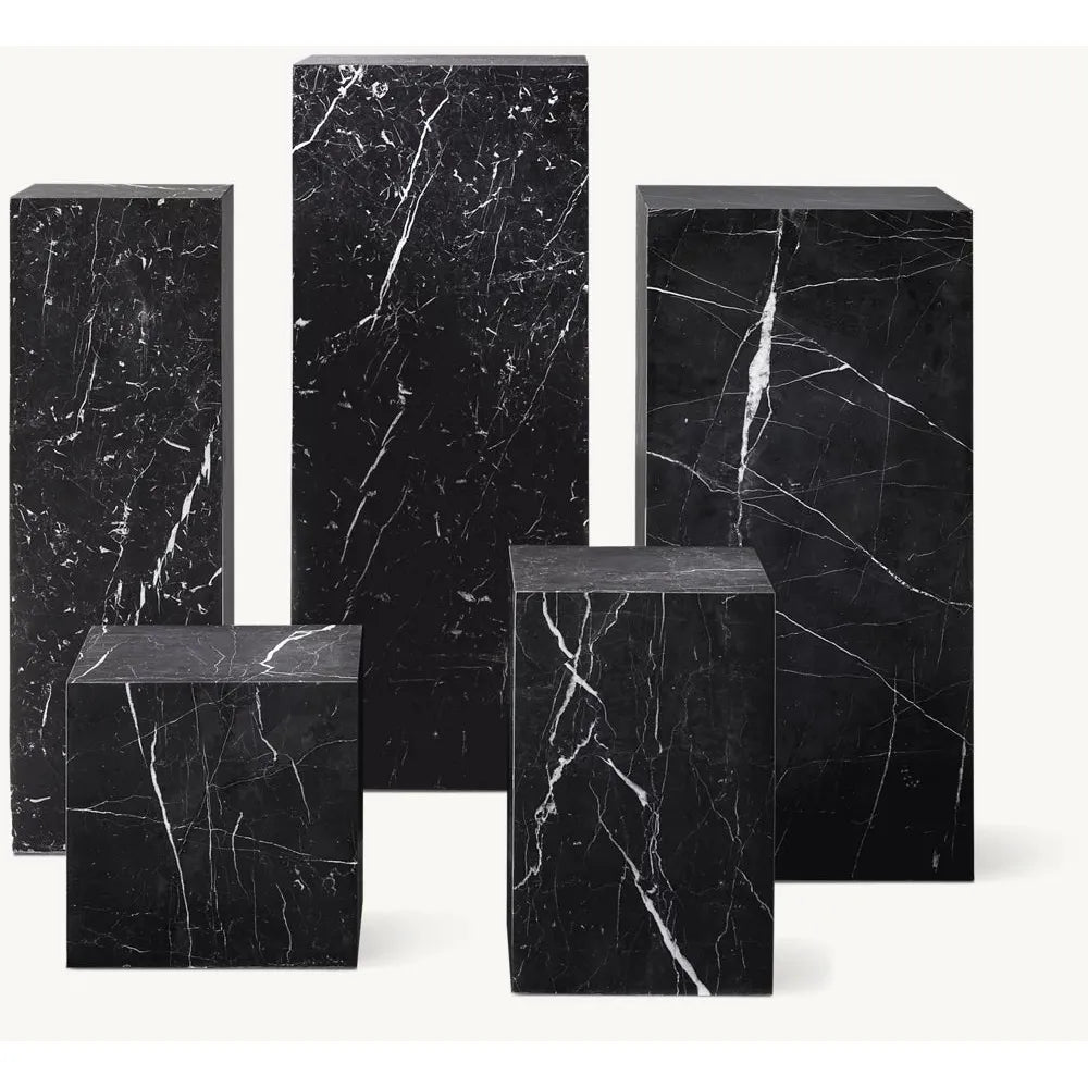 Black Marble Plinth – Daqua Interiors