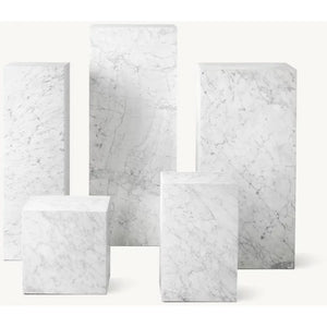 White Marble Plinth