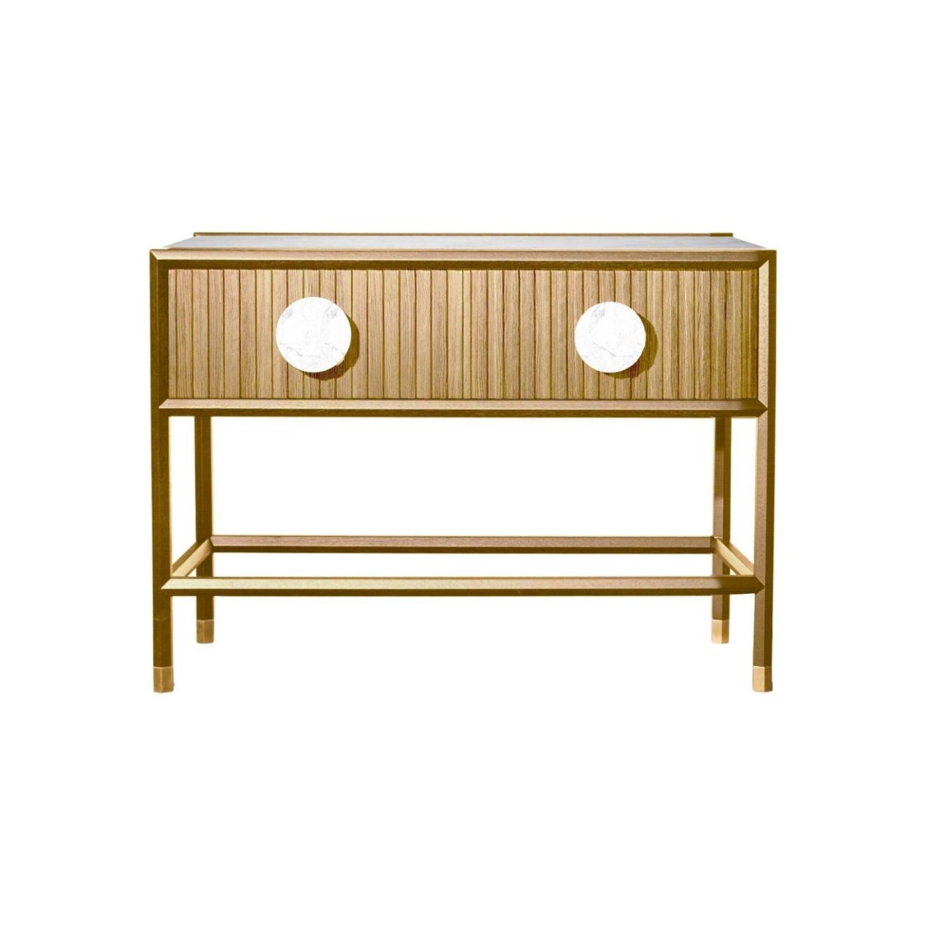 Eclipse Console 2 Drawer - Oak