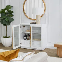 SouthYarra Bar Cabinet - White