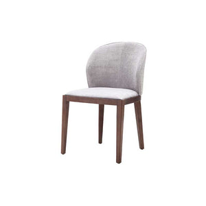 Venice Dining Chair - Textured Grey Velvet