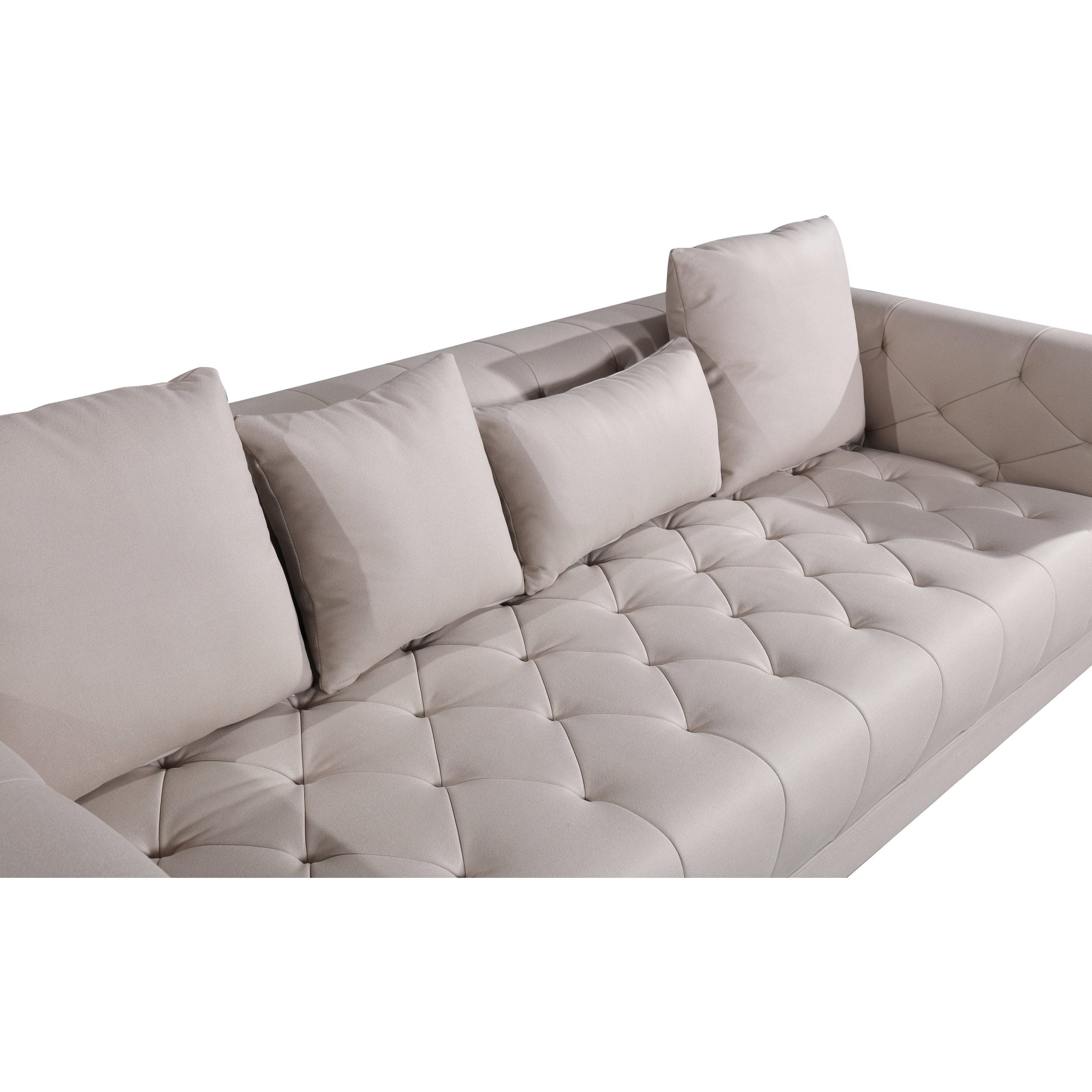 Tuxedo Sofa - Cream – Daqua Interiors