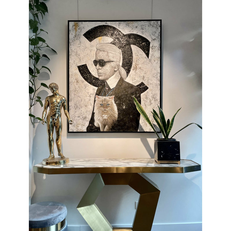 Karl Lagerfeld Framed Canvas Wall Art