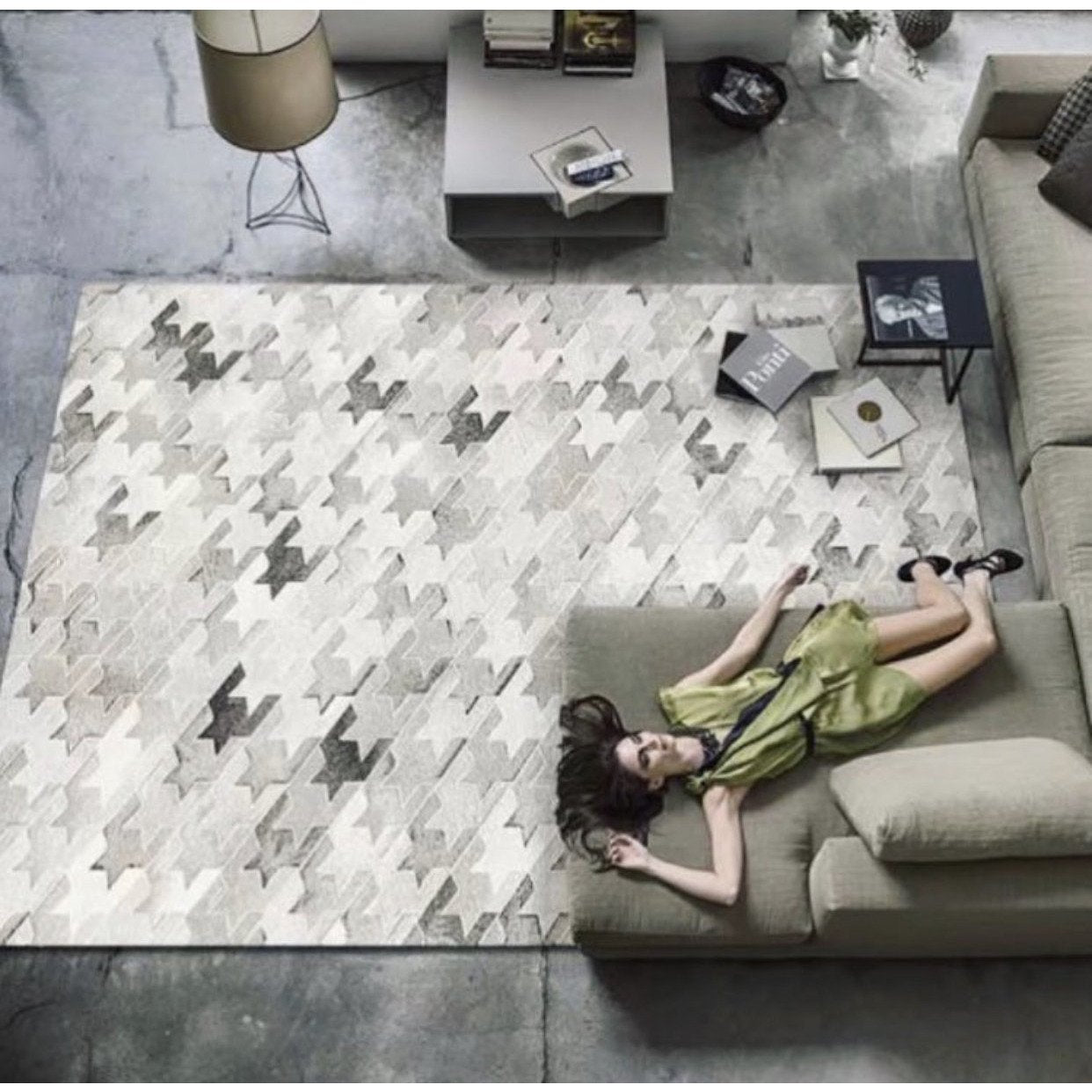 Houndstooth Rug – Daqua Interiors