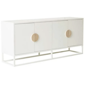 Ben Buffet Credenza - White Ash