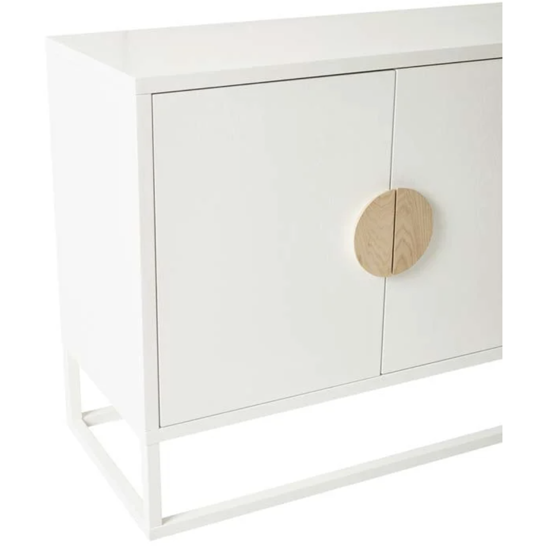 Ben Buffet Credenza - White Ash