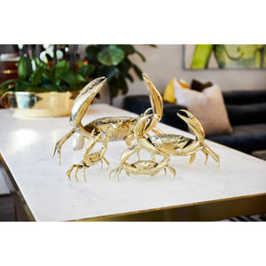 Brass gold Sea Crab