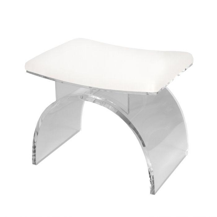 Marlowe Lucite Stool